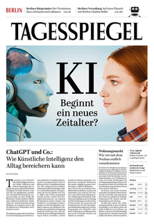 Titelblatt der Zeitschrift DER TAGESSPIEGEL