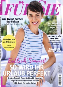 Titelblatt der Zeitschrift FÜR SIE im Prämienabo