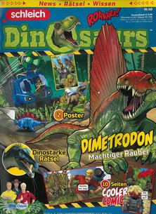 Titelblatt der Zeitschrift Roaarr! Dinosaurs im Prämienabo