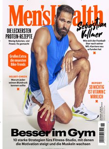 Titelblatt der Zeitschrift Men's Health digital Leser werben