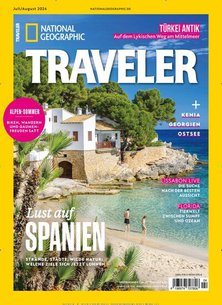 Titelblatt der Zeitschrift National Geographic Traveler im Geschenkabo