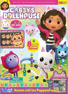 Titelblatt der Zeitschrift GABBY´S DOLLHOUSE im Prämienabo