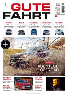 Titelblatt der Zeitschrift gute fahrt im Prämienabo