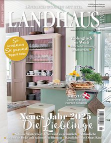 Titelblatt der Zeitschrift LANDHAUS LIVING Leser werben