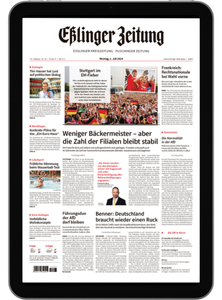 Titelblatt der Zeitschrift Eßlinger Zeitung