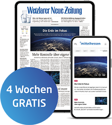 Titelblatt der Zeitschrift Wetzlarer Neue Zeitung