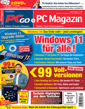 PCgo + PC Magazin Premium Abo beim Leserservice